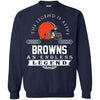 CLEVELAND BROWNS T Shirts Hoodie The Legend Is Alive