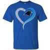 CAROLINA PANTHERS T-Shirts Hoodie Ugly Christmas Sweater Heart