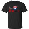 Nike Texas Rangers T Shirt Hoodie Just Do It